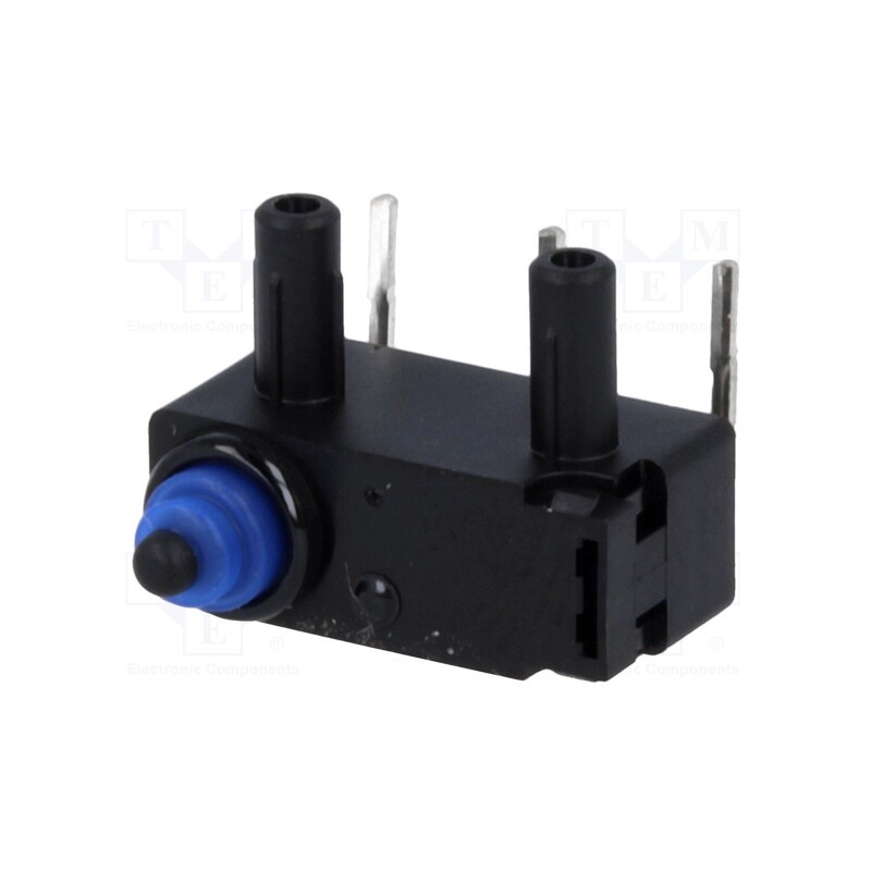 10 pcs : D2HW-BR201DR - Microswitch SNAP ACTION, 0.1A/125VAC, 2A/12VDC, without lever