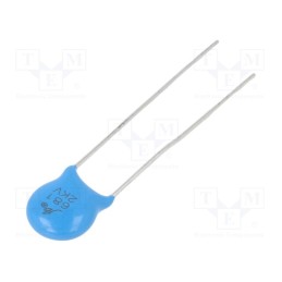 50 pcs : JYC3D681KBB075000B - Capacitor: ceramic, 680pF, 2kVDC, Y5P, ±10%, 5mm