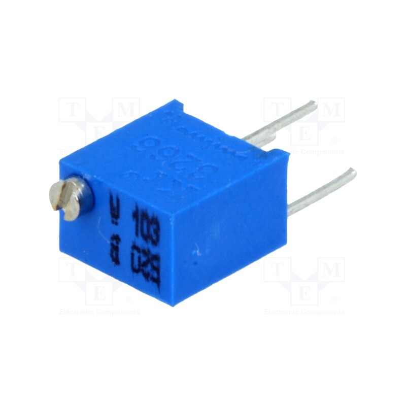 10 pcs : T67W-10K - Potentiometer: mounting, multiturn, 10kΩ, 250mW, ±10%, linear, THT