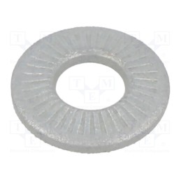 500 pcs : 8026173 - Washer, internally serrated, M5, D12mm, h1.8mm, spring steel