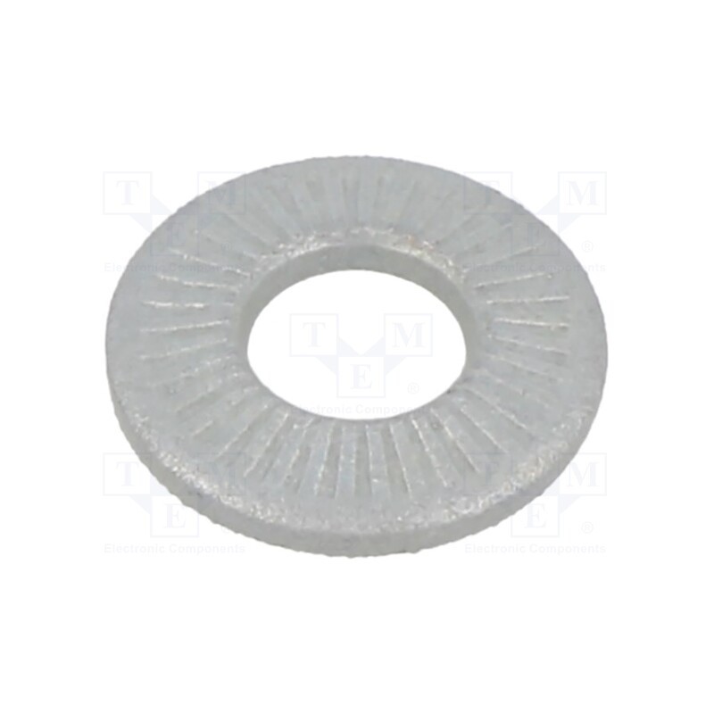 500 pcs : 8026173 - Washer, internally serrated, M5, D12mm, h1.8mm, spring steel