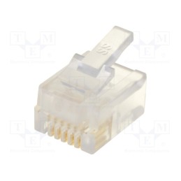 20 pcs : 940-SP-3066 - Plug, RJ12, PIN: 6, Layout: 6p6c, for cable, IDC,crimped