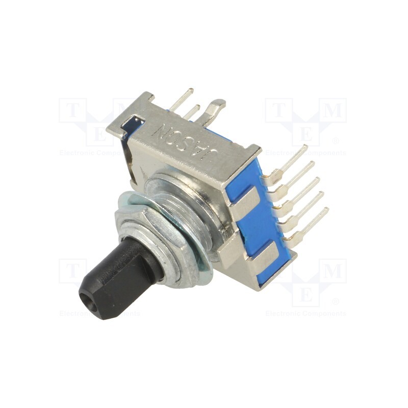 10 pcs : - Switch: rotary, Pos: 8, 0.3A/16VDC, Poles number: 1, 30°, -20÷70°C