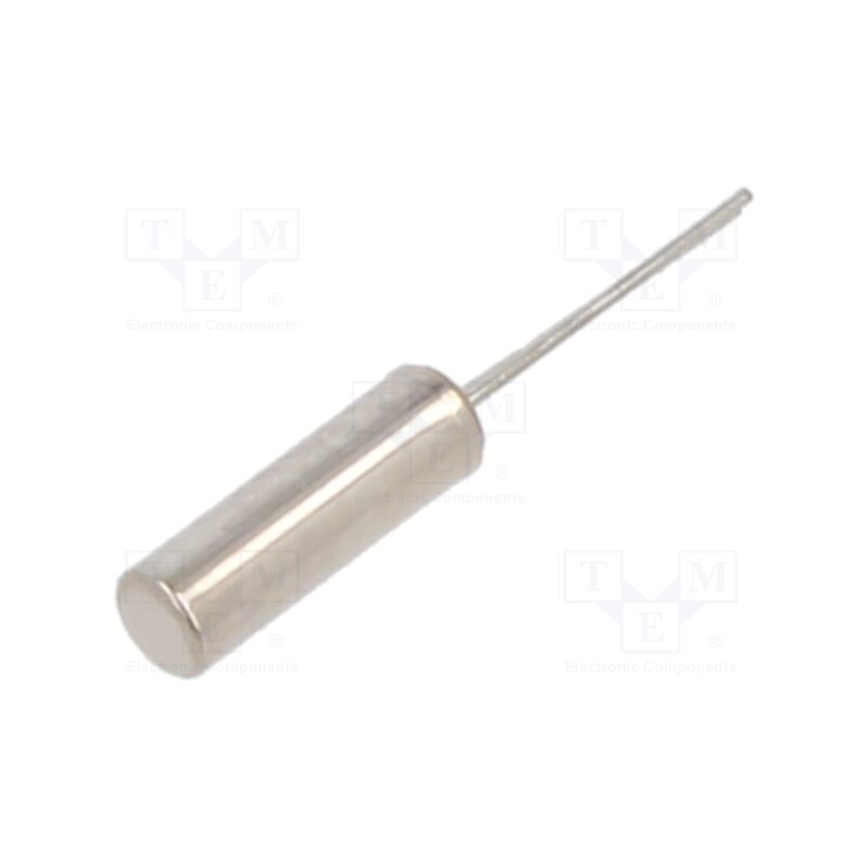 10 pcs : QT26-32.768KDZB-B - Resonator: watch, 32.768kHz, ±20ppm, 6pF, THT, Ø1.9x6mm