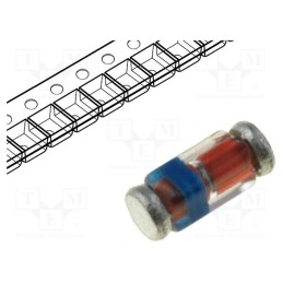 50 pcs : BZT55C2V7-GS08 - Diode: Zener, 0.5W, 2.7V, SMD, , MELF quadro, single diode