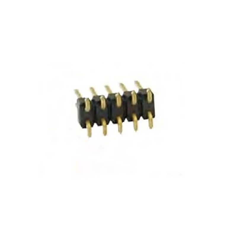 20 pcs - Amphenol Communications Solutions EconoStik Series Vertical Surface Mount Pin Header, 6 Contact(s), 2.54mm Pitch, 2