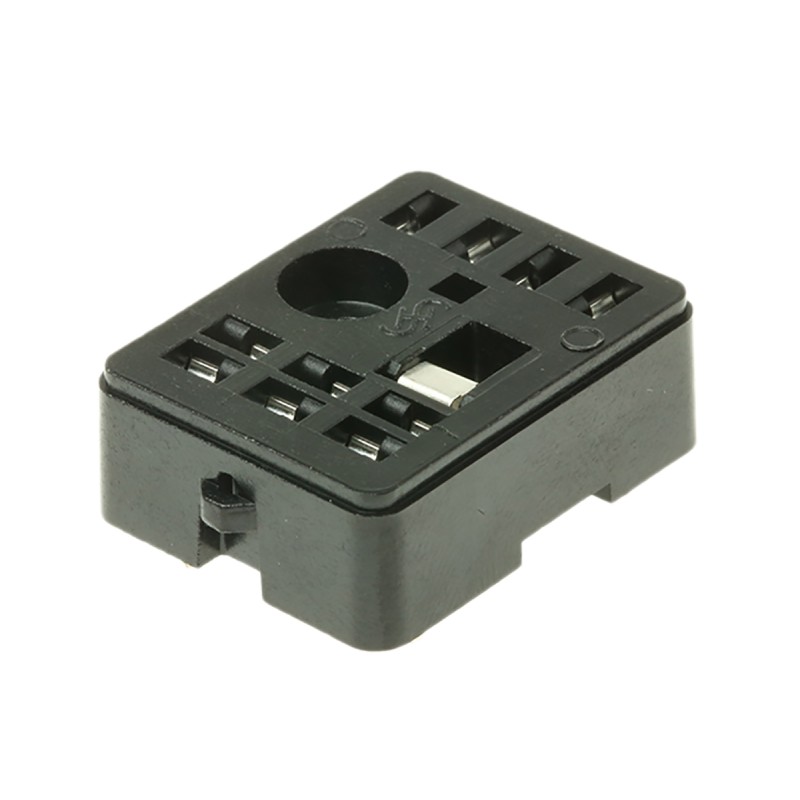 1 pcs - TE Connectivity 10 Pin PCB Mount Relay Socket, for use with Cradle Relays