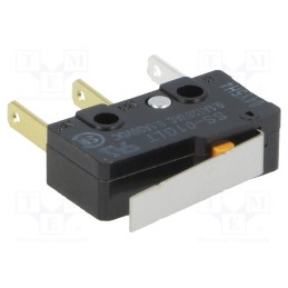10 pcs : SS-01GLT - Microswitch SNAP ACTION, 0.1A/125VAC, 0.1A/30VDC, with lever