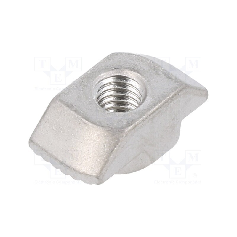 10 pcs : 096H10630E - Nut, for profiles, Width of the groove: 10mm, stainless steel