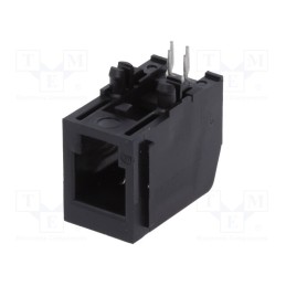 10 pcs : 950097441 - Socket, RJ11, PIN: 4, Cat: 3, unshielded, gold-plated, Layout: 4p4c