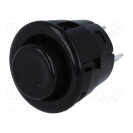 10 pcs : DS412-K - Switch: push-button, Pos: 2, SPST-NO, 3A/125VAC, OFF-(ON), 1kV