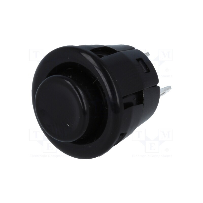 10 pcs : DS412-K - Switch: push-button, Pos: 2, SPST-NO, 3A/125VAC, OFF-(ON), 1kV