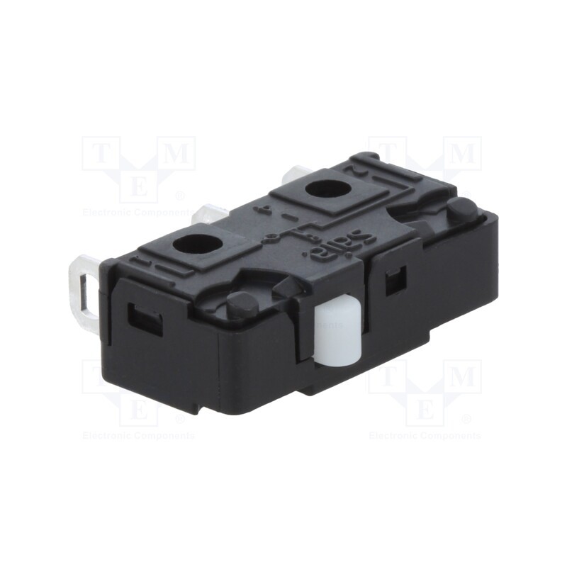 10 pcs : X4F303N1AA - Microswitch SNAP ACTION, 12A/250VAC, without lever, SPDT, Pos: 2