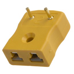 1 pcs - RS PRO PCB Mounting Thermocouple Connector for Use with Type J Thermocouple, Miniature Size, JIS Standard