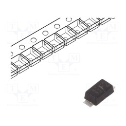 10 pcs : CRF02(TE85L,Q,M) - Diode: switching, SMD, 800V, 500mA, 100ns, S-FLAT, Ufmax: 2.2V