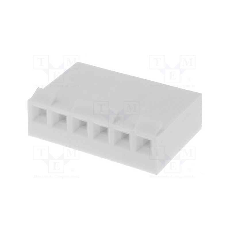 10 pcs : 9508061 - Plug, wire-board, female, KK 396, 3.96mm, PIN: 6, w/o contacts