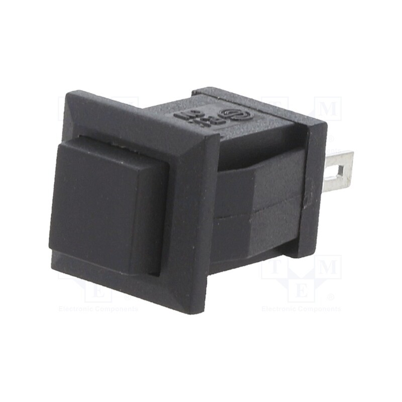 10 pcs : PS1057ABLK - Switch: push-button, Pos: 2, SPST-NO, 1.5A/250VDC, OFF-(ON)