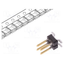 10 pcs : 95278-801A04LF - Pin header, pin strips, BERGSTIK, male, PIN: 4, vertical, 2.54mm