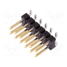 10 pcs : 95278-801A12LF - Pin header, pin strips, BERGSTIK, male, PIN: 12, vertical, 2.54mm