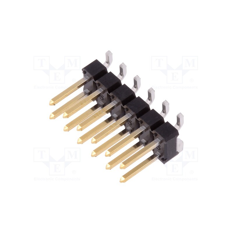 10 pcs : 95278-801A12LF - Pin header, pin strips, BERGSTIK, male, PIN: 12, vertical, 2.54mm