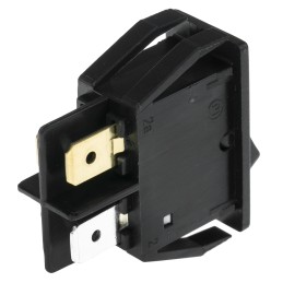 1 pcs - Marquardt Illuminated DPST, On-None-Off Rocker Switch Panel Mount