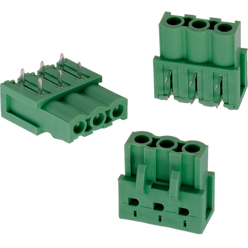 1 pcs - Wurth Elektronik 5.08mm Pitch 8 Way Pluggable Terminal Block, Inverted Header, PCB Mount, Solder Termination