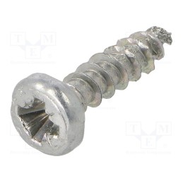 500 pcs : 1148311 - Screw, 4x16, Head: cheese head, Pozidriv, PZ2, steel, zinc, SPAX®