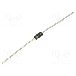 50 pcs : 10DQ05TA - Diode: Schottky rectifying, THT, 50V, 1A, DO41, , Ufmax: 700mV