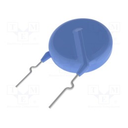 50 pcs : C907U390JYSDAAWL50 - Capacitor: ceramic, X1/Y2, 39pF, SL, ±5%, THT, 7.5mm, Uoper.X: 400VAC