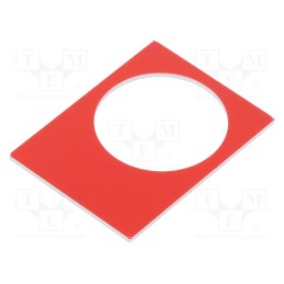 10 pcs : ZB2BY2101 - Label, control station