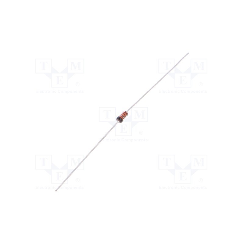 50 pcs : BZX55C10 R0 - Diode: Zener, 0.5W, 10V, 5mA, , DO35, single diode