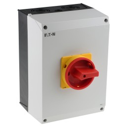 1 pcs - Eaton 6P Pole Surface Mount Isolator Switch - 100A Maximum Current, 30kW Power Rating, IP65