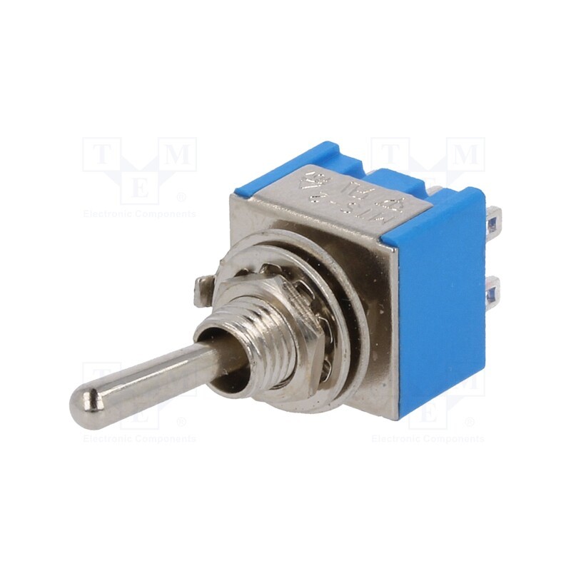 10 pcs : TSM203A1 - Switch: toggle, Pos: 3, DP3T, ON-OFF-ON, 3A/250VAC, -25÷85°C, 20mΩ