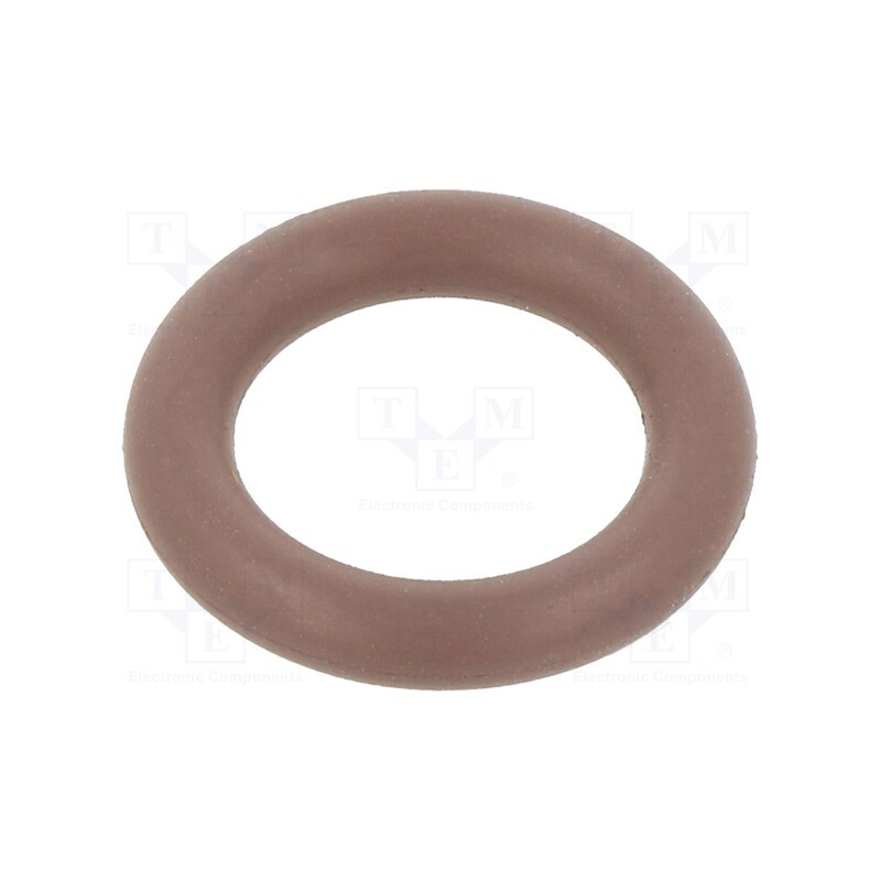 50 pcs : 01-0011.00X3 ORING 80FPM BROWN - O-ring gasket, FPM, Thk: 3mm, Øint: 11mm, brown, -20÷200°C