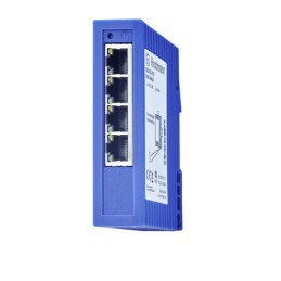 1 pcs - Hirschmann GECKO Series DIN Rail Mount Ethernet Switch, 4 RJ45 Ports, 100Mbit/s Transmission, 9.6 - 32V dc