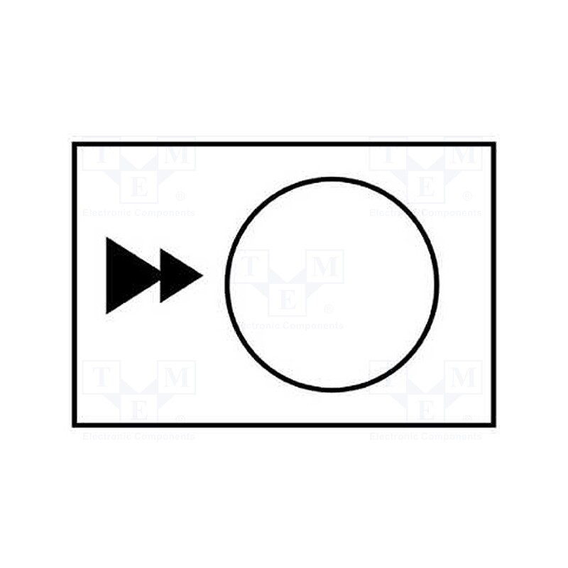 10 pcs : ZB2BY4909 - Label, control station