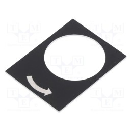 10 pcs : ZB2BY2922 - Label, control station