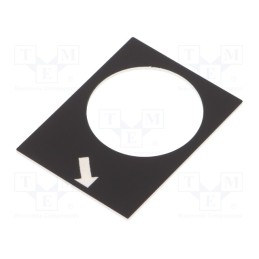 10 pcs : ZB2BY2916 - Label, control station