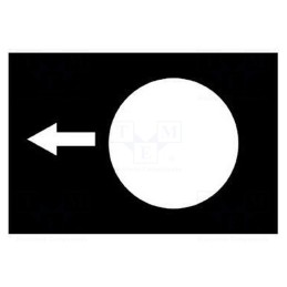 10 pcs : ZB2BY2910 - Label, control station