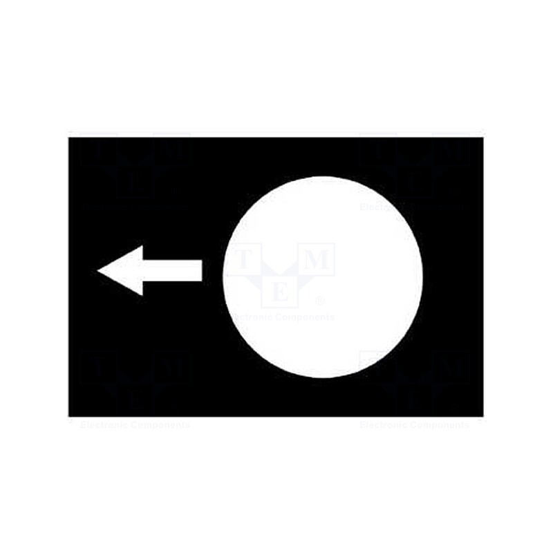 10 pcs : ZB2BY2910 - Label, control station