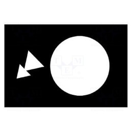 10 pcs : ZB2BY2918 - Label, control station