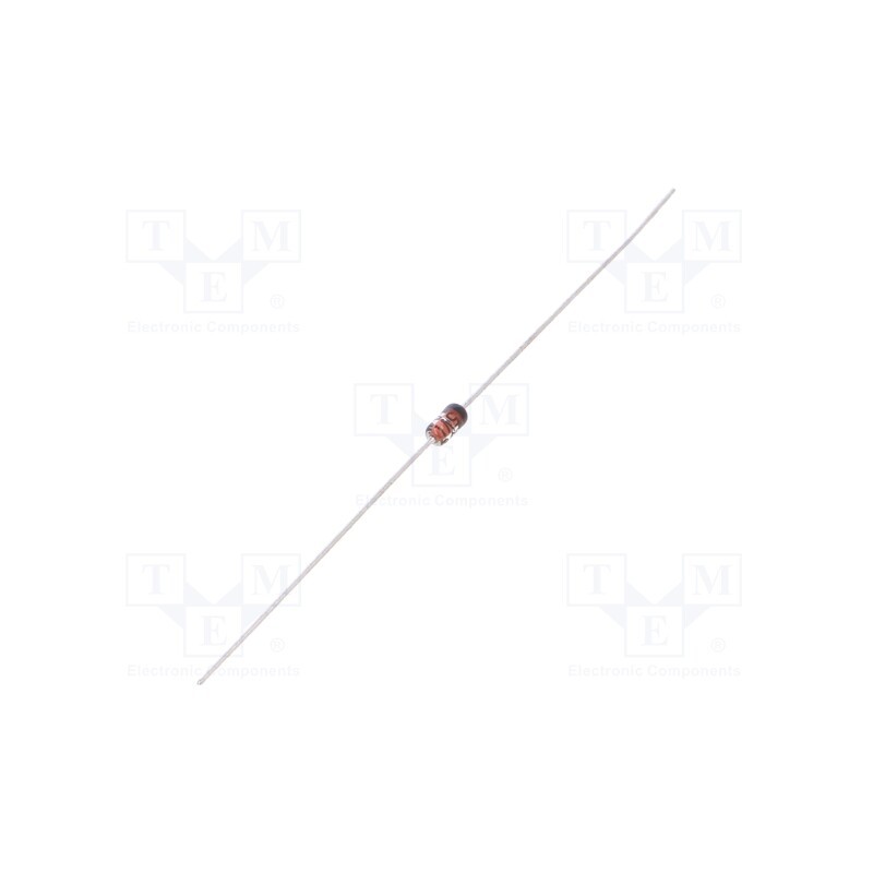 50 pcs : BZX55C5V1 R0 - Diode: Zener, 0.5W, 5.1V, 5mA, , DO35, single diode