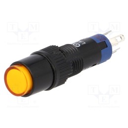 10 pcs : LAS4Y-11Z/230/O - Switch: push-button, Pos: 2, SPDT, 0.5A/250VAC, 1A/24VDC, ON-ON