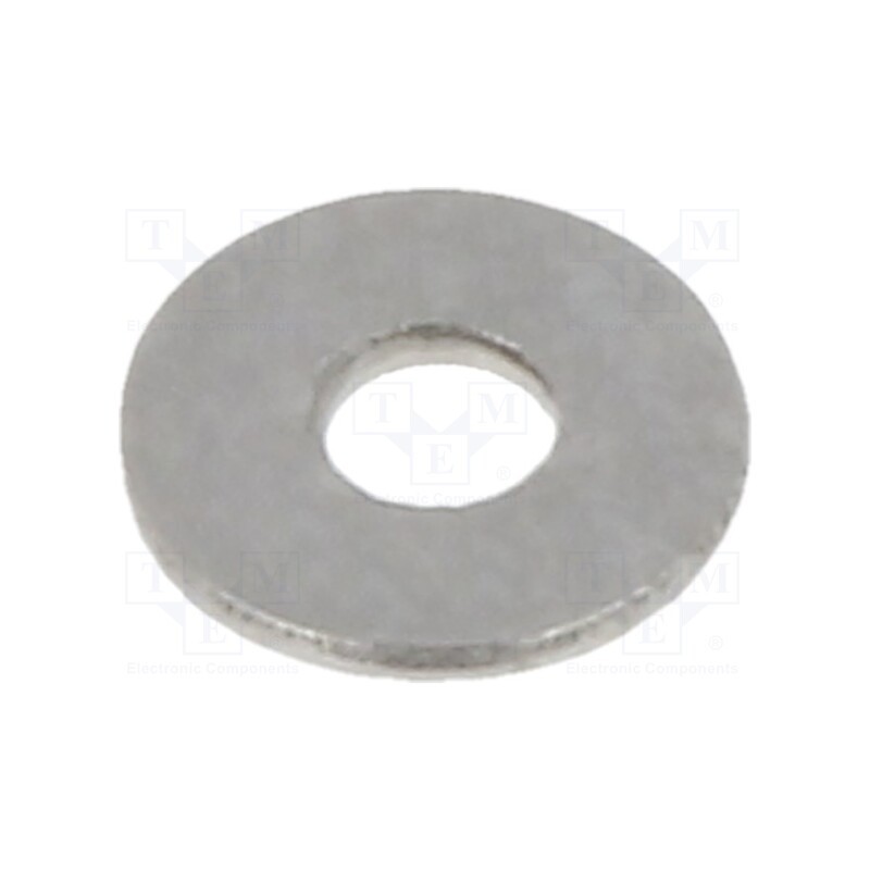 500 pcs : 1421387 - Washer, round, M1, D3.2mm, h0.3mm, A2 stainless steel, DIN 125A