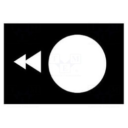 10 pcs : ZB2BY2912 - Label, control station