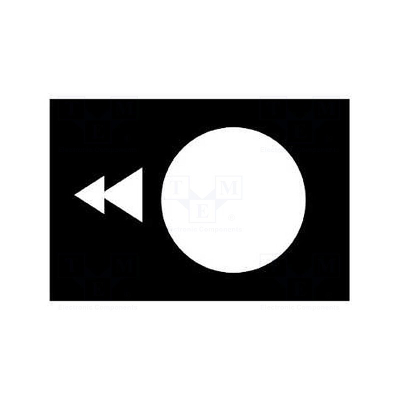 10 pcs : ZB2BY2912 - Label, control station