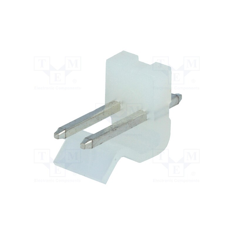 10 pcs : 9652028 - Socket, wire-board, male, KK 396,SPOX, 3.96mm, PIN: 2, THT