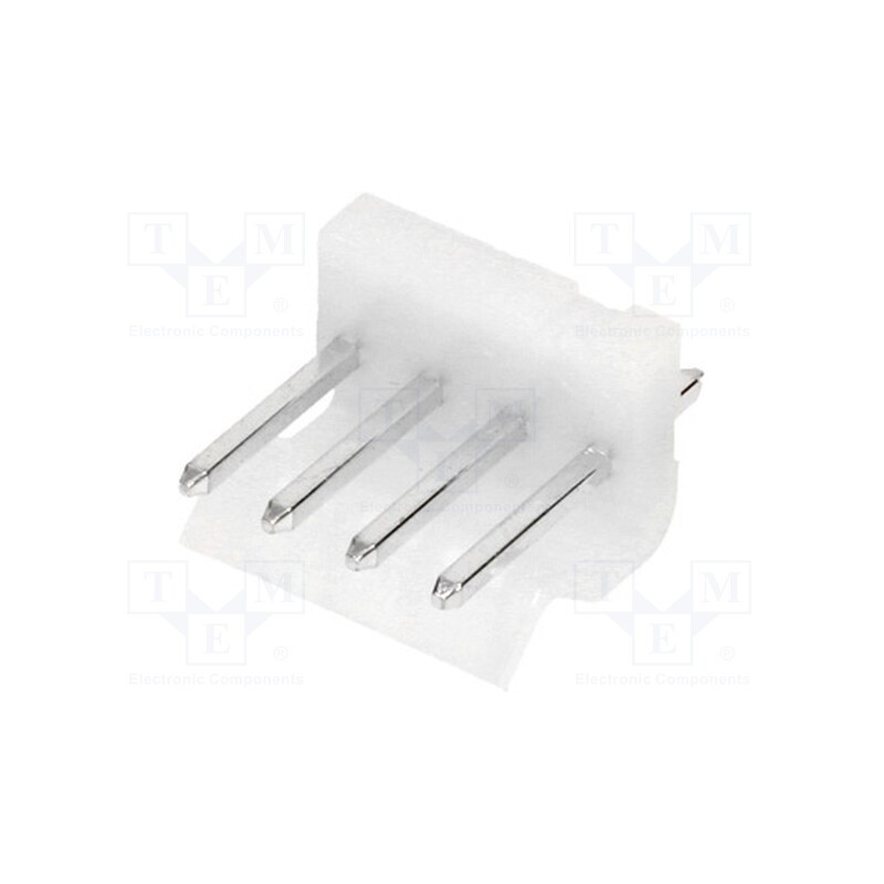 20 pcs : 9652048 - Socket, wire-board, male, KK 396,SPOX, 3.96mm, PIN: 4, THT, 5273-04A
