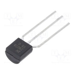 50 pcs : 2N2907A - Transistor: PNP, bipolar, 60V, 0.6A, 625mW, TO92