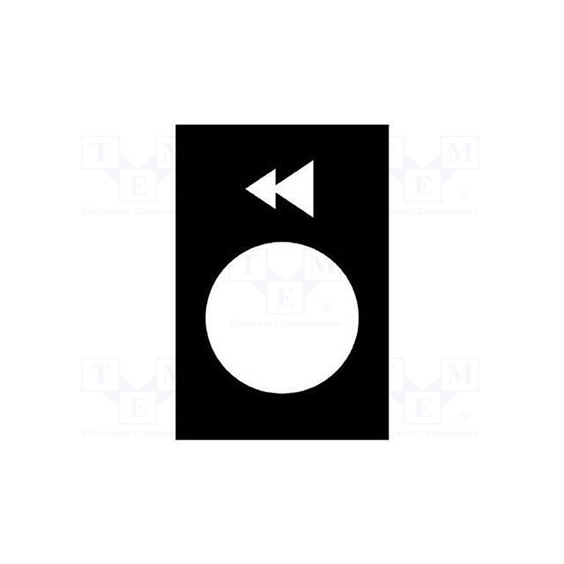 10 pcs : ZB2BY2906 - Label, control station